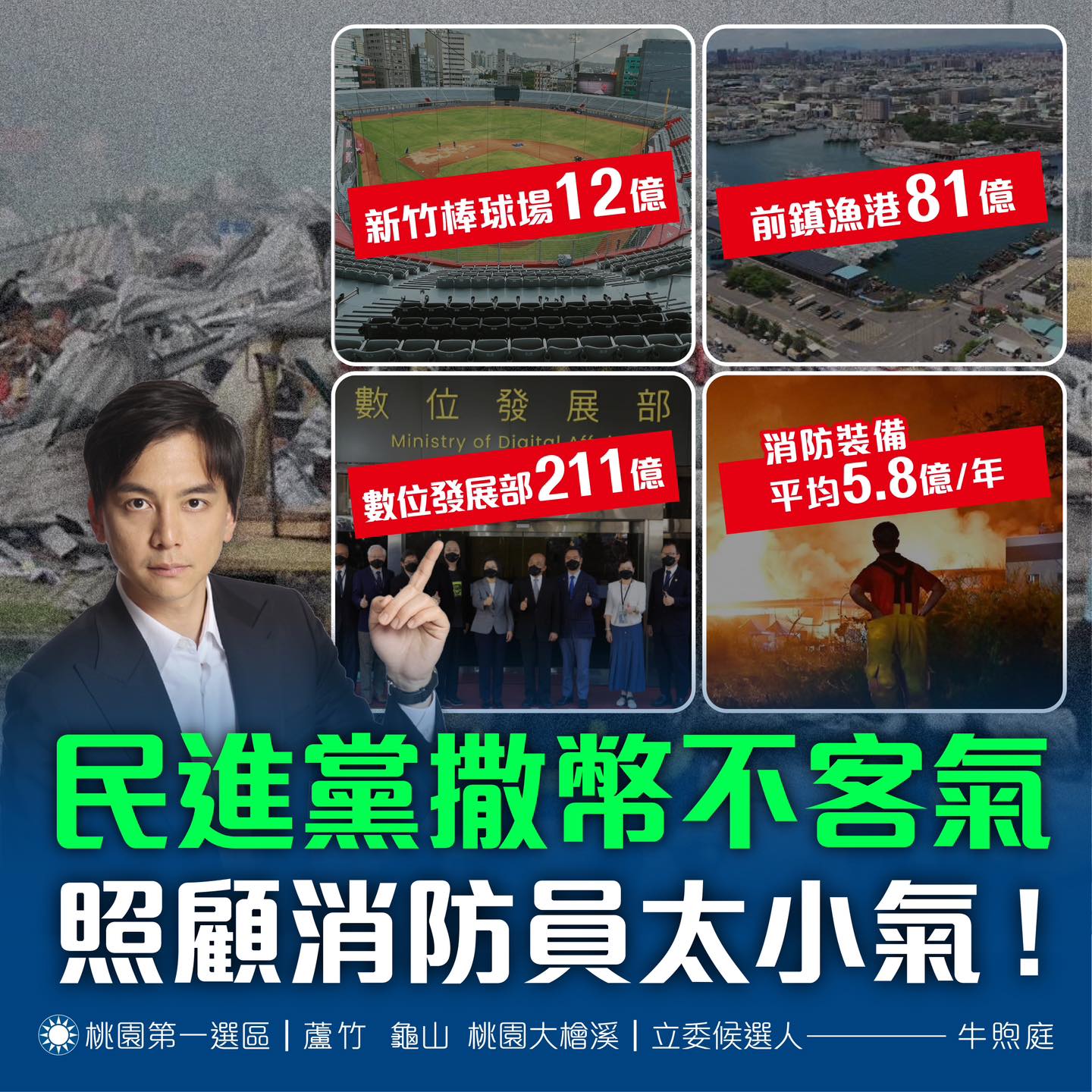 消防裝備預算編列76億 牛煦庭批民進黨小氣 - 早安台灣新聞 | Morning Taiwan News 消防裝備預算編列76億 牛煦庭批民進黨小氣