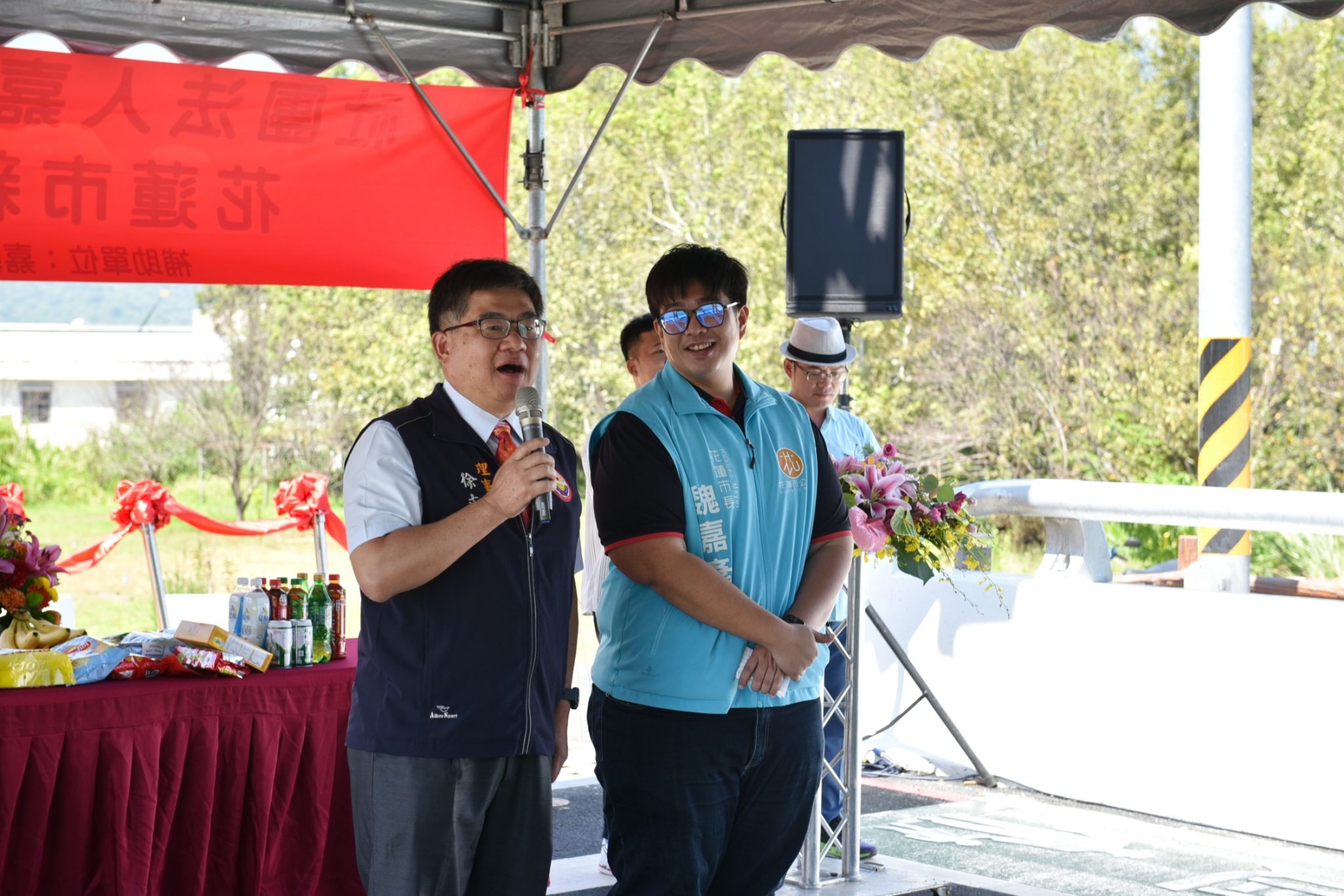 花蓮市新農兵橋正式通車 嘉邑行善團舉行竣工謝土典禮 - 早安台灣新聞 | Morning Taiwan News