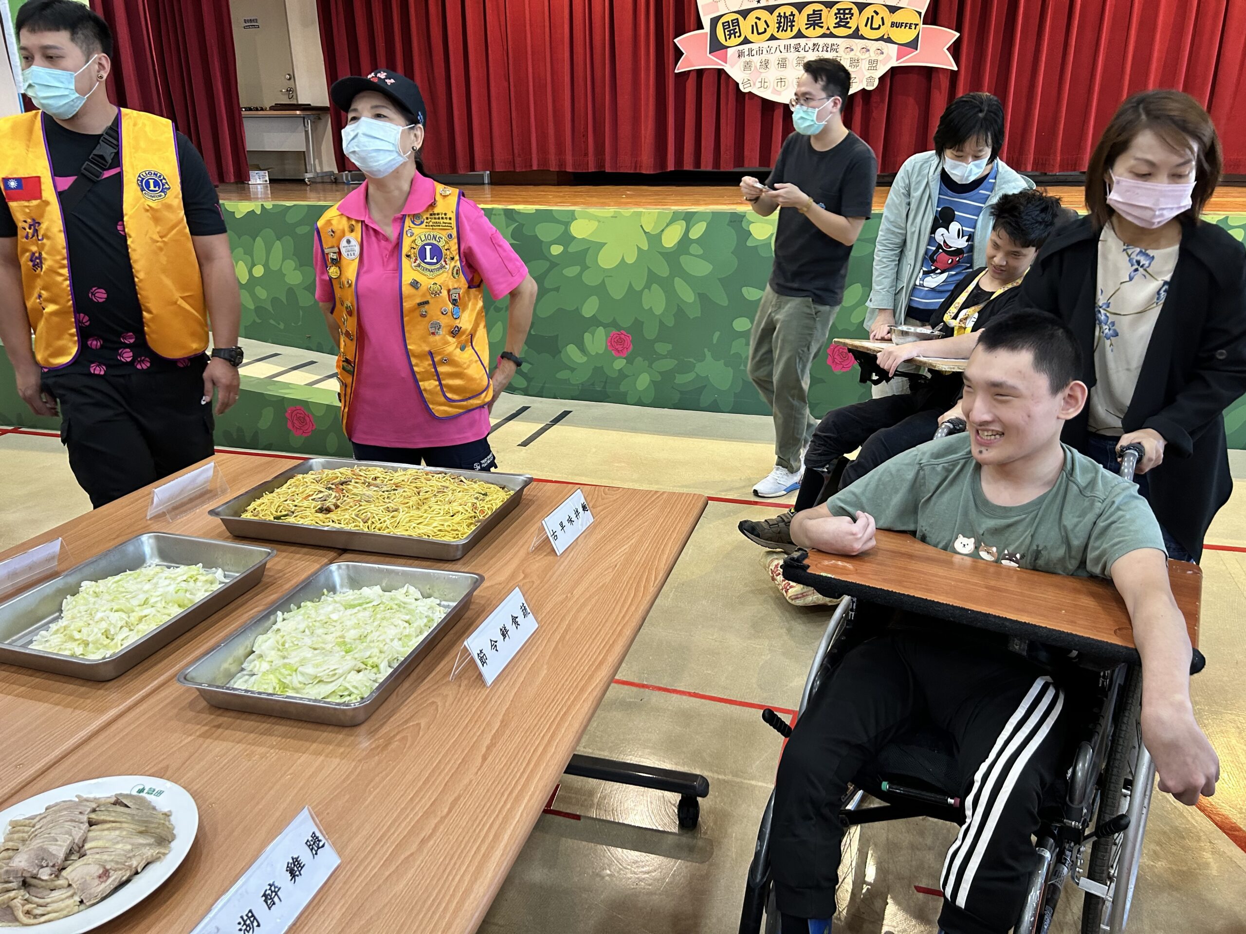善緣福氣義廚到教養院辦桌 院生開心吃buffet加外帶 - 早安台灣新聞 | Morning Taiwan News