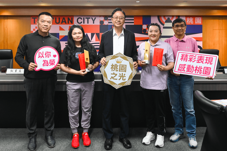 張善政表揚世界射擊錦標賽績優選手 期勉未來更輝煌 - 早安台灣新聞 | Morning Taiwan News