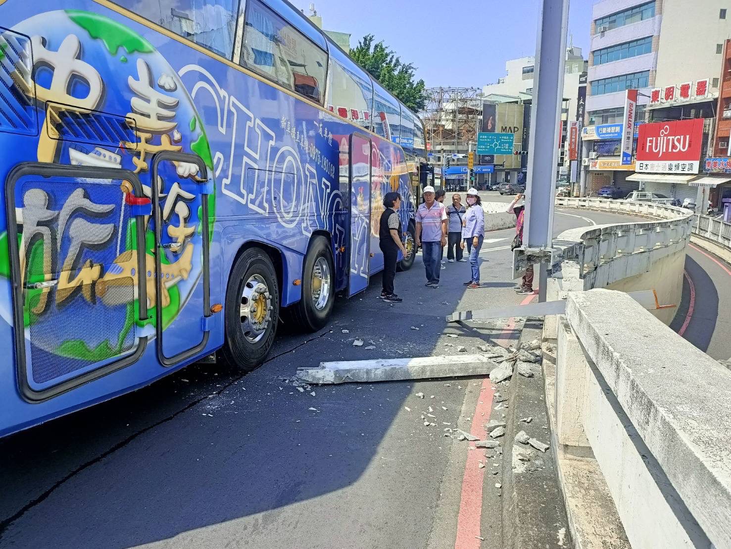 曾之婕邀集會勘東門陸橋  提高限高規定防大車誤闖 - 早安台灣新聞 | Morning Taiwan News