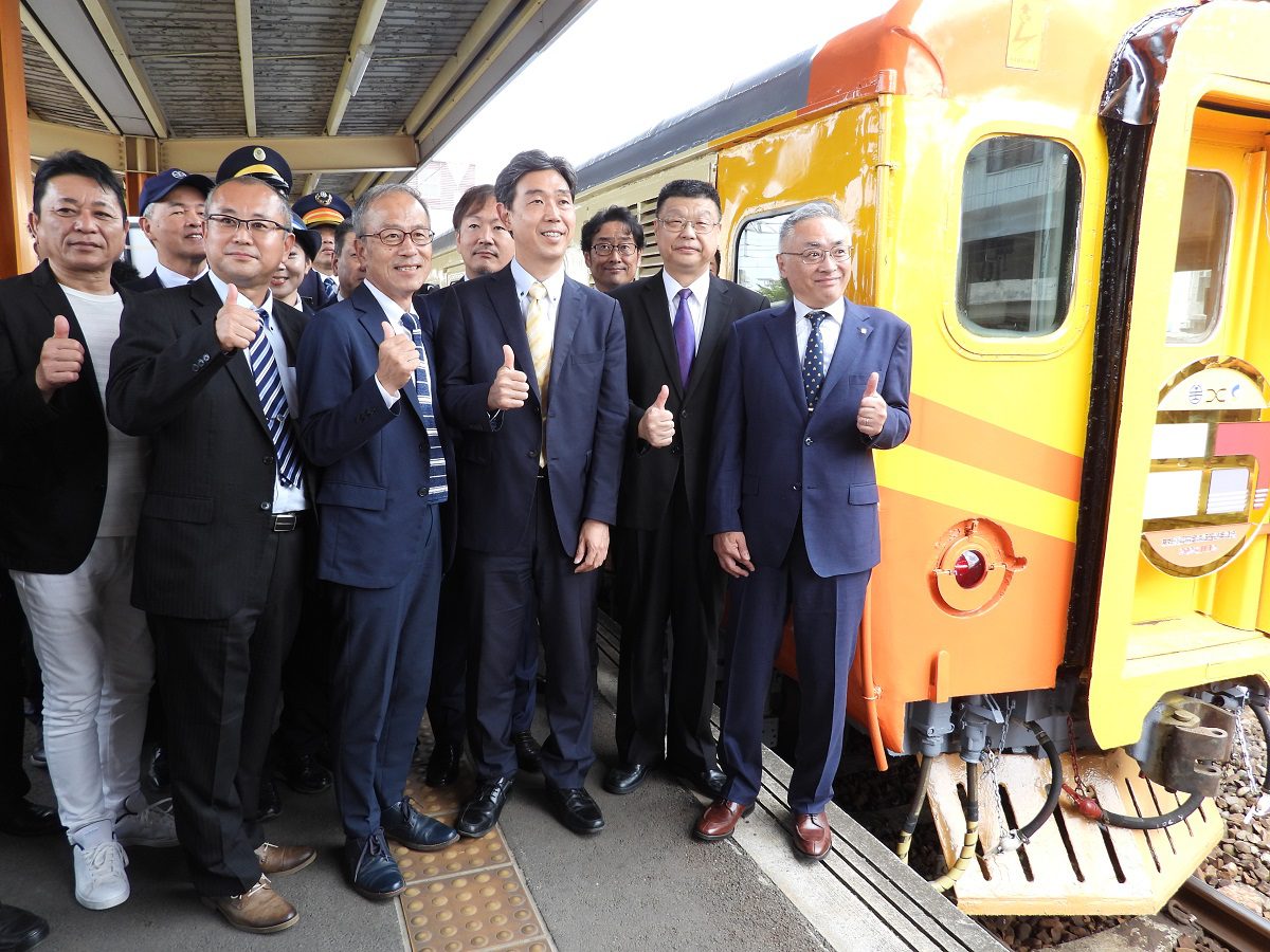 臺日友好同名車站田中站締結5週年　EMU100自強號風華再現 - 早安台灣新聞 | Morning Taiwan News