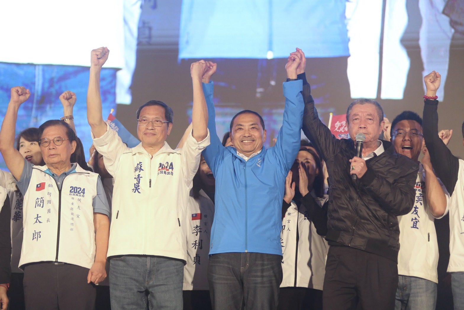侯友宜屏東競選總部成立 現場湧入3萬人高喊凍蒜! - 早安台灣新聞 | Morning Taiwan News