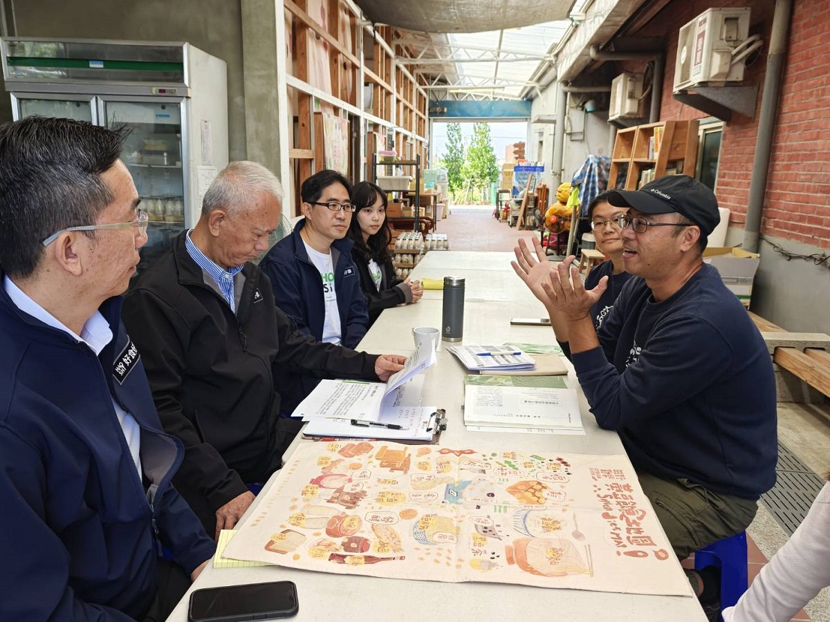 好食好事食農創生計畫　魏應充下鄉傳授管理方針食農創生團隊驚喜請益 - 早安台灣新聞 | Morning Taiwan News