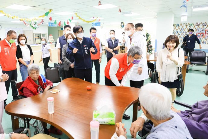 陳建仁視察旗山醫院長照大樓　陳其邁肯定旗山醫院長照服務 - 早安台灣新聞 | Morning Taiwan News