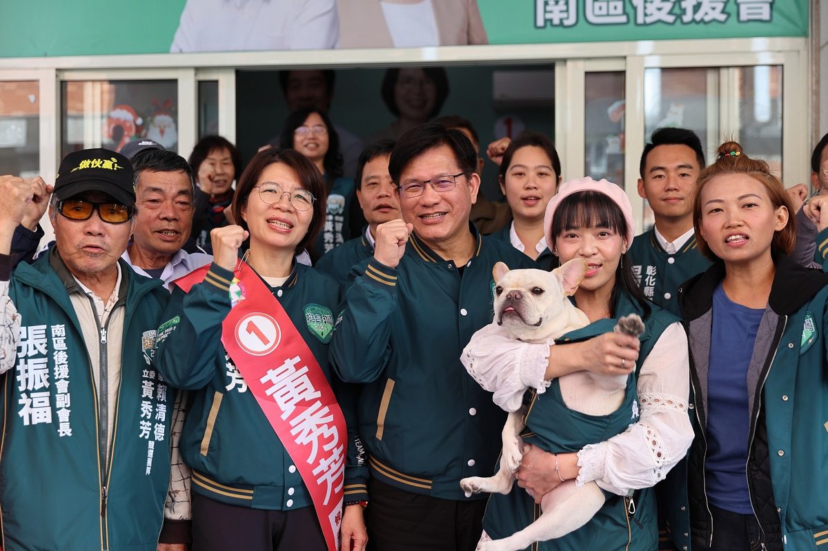 影音／選前黃金周林佳龍陪掃街　黃秀芳開箱「美德餅乾」 - 早安台灣新聞 | Morning Taiwan News