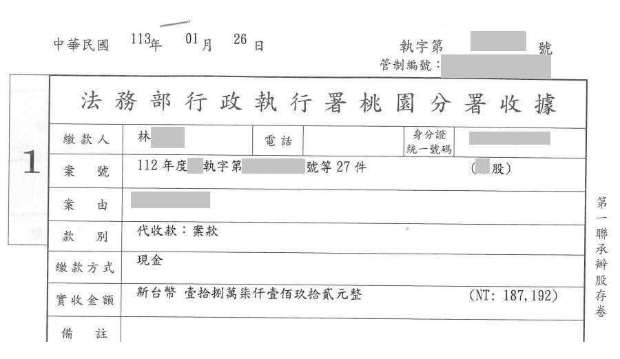 拒繳酒駕罰鍰、房屋稅逾18萬元 桃園男名下房地險遭法拍 - 早安台灣新聞 | Morning Taiwan News