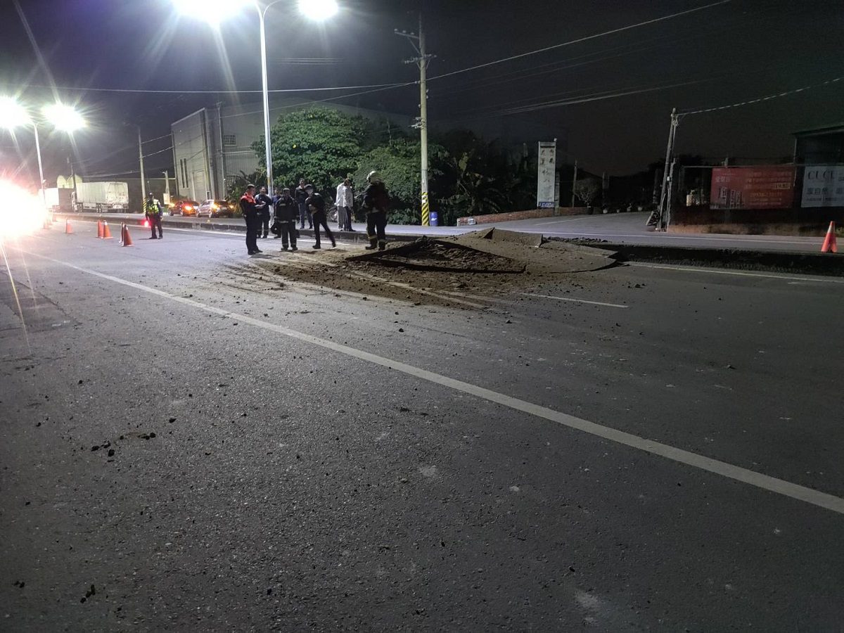 田中鎮員集路深夜發生氣爆幸無人傷亡　疑瓦斯公司管線測試人員操作不當導致 - 早安台灣新聞 | Morning Taiwan News