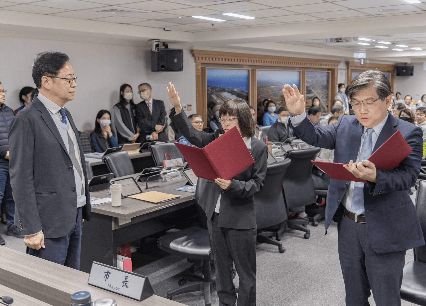 首度創設！桃園市婦幼發展局及智慧城鄉發展委員會 宣誓啟動 - 早安台灣新聞 | Morning Taiwan News