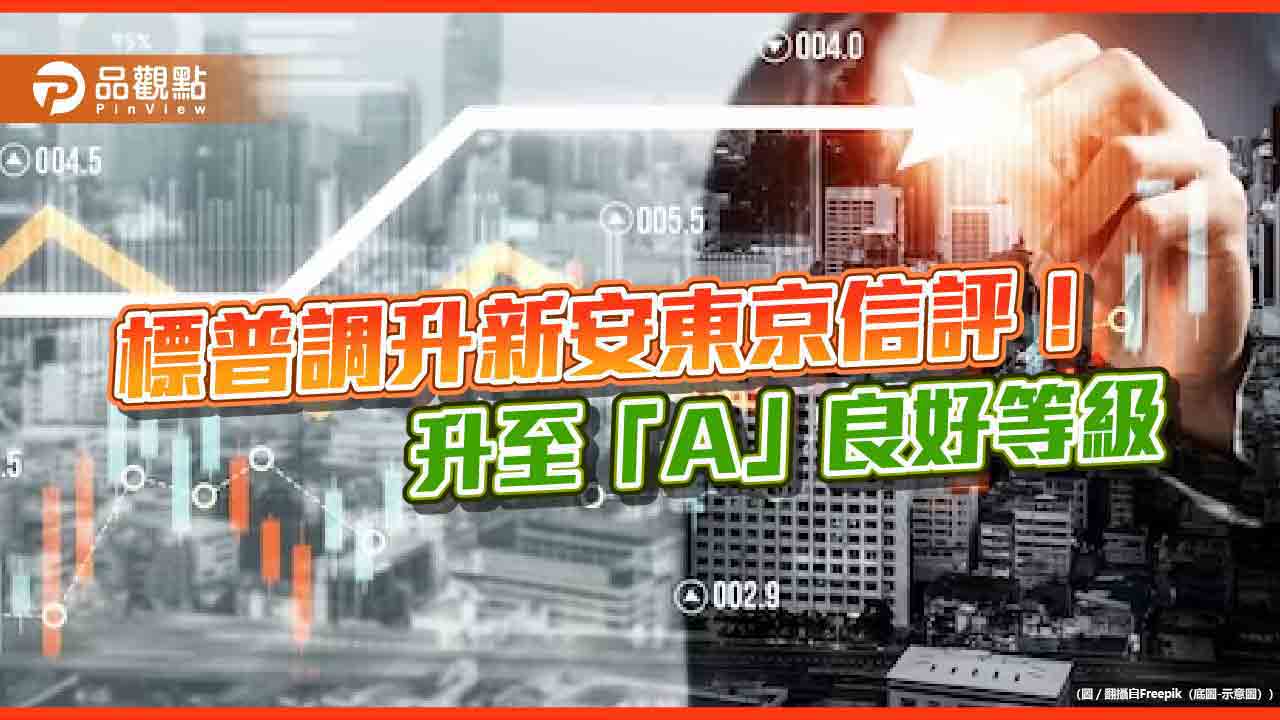 新安東京海上產險資本強度提升！標普調升評等至「a」　長期評等展望「穩定」