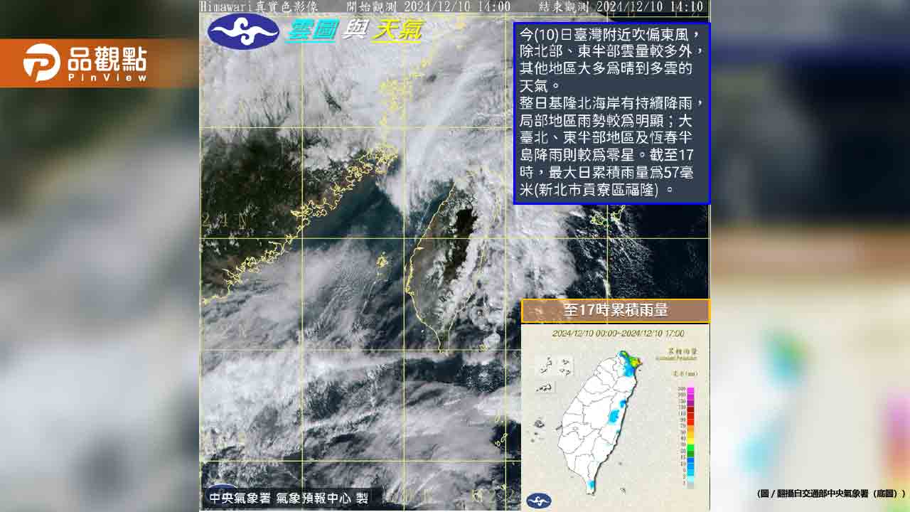 連凍3天！強烈大陸冷氣團來了　低溫跌破10度