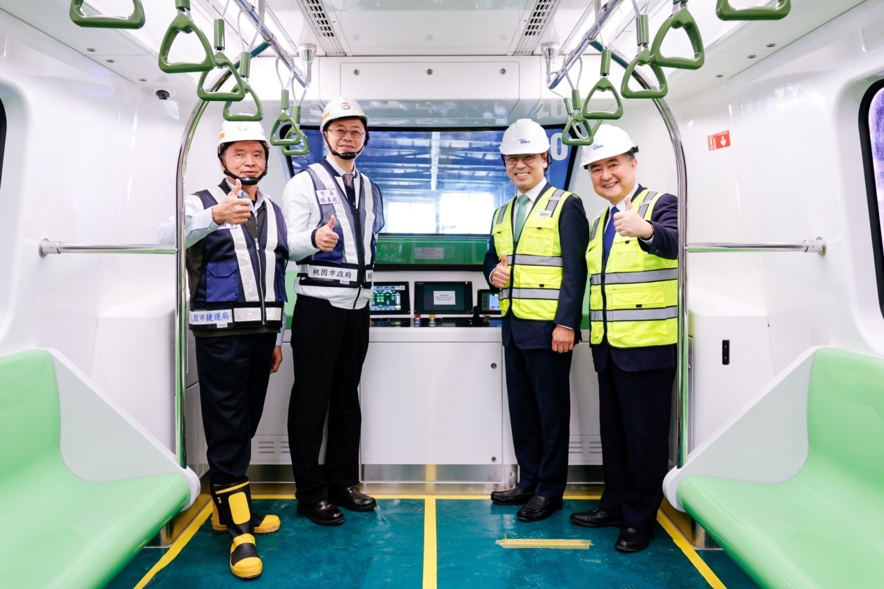 桃捷綠線列車提前開箱-力拚2026年通車