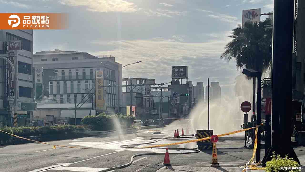 台南永康瓦斯外洩驚魂！封路10小時-店家緊急撤離