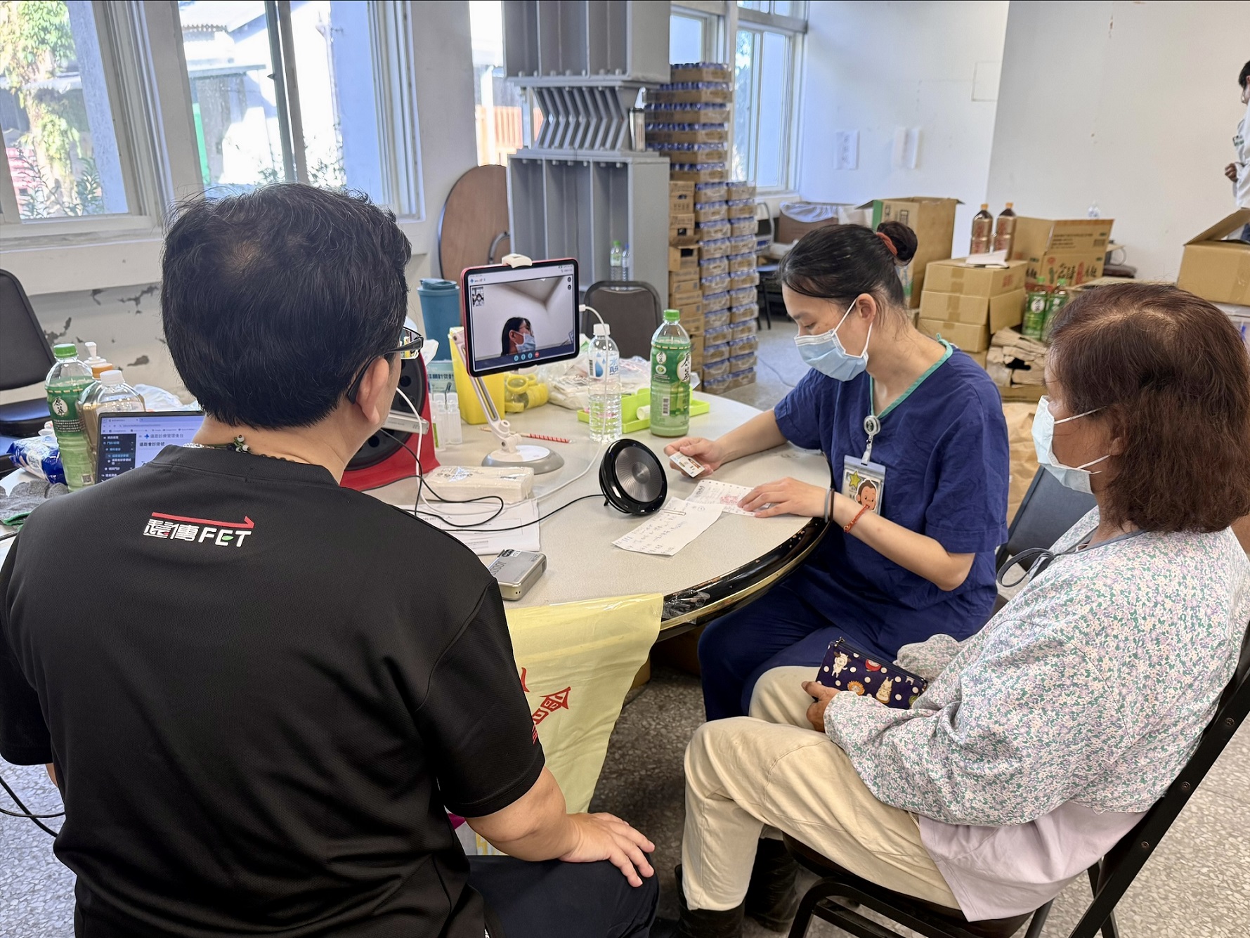 遠傳5g遠距診療馳援花蓮　光復醫療站視訊門診今啟動！